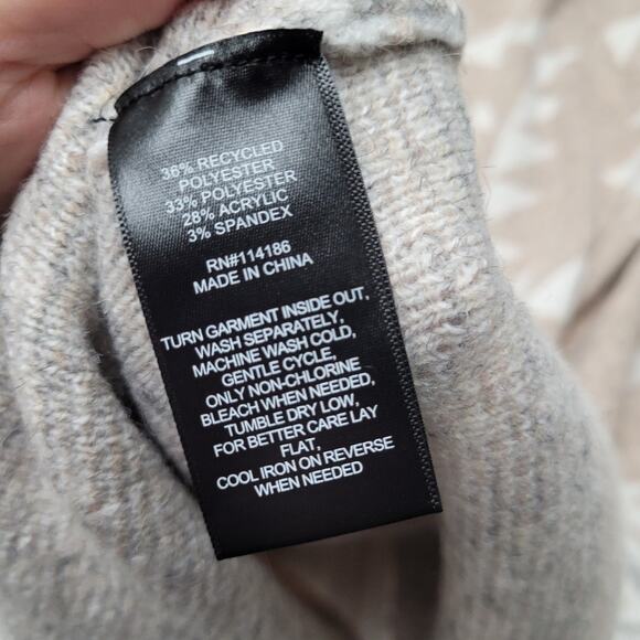 Frye the Cozy cardigan Aztec southwestern boho open front NWT - Picture 7 of 7